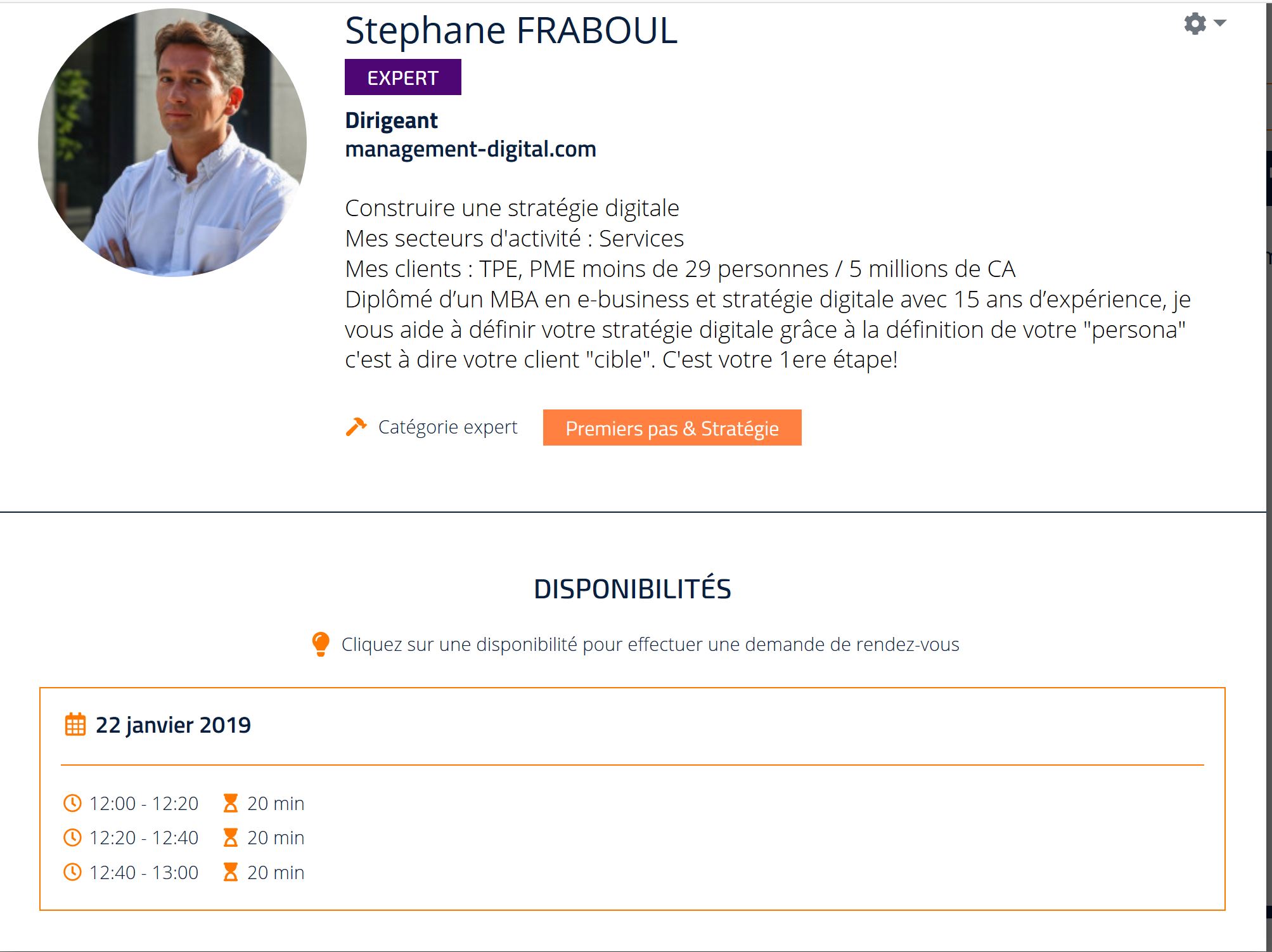 creneau digital change 2019
