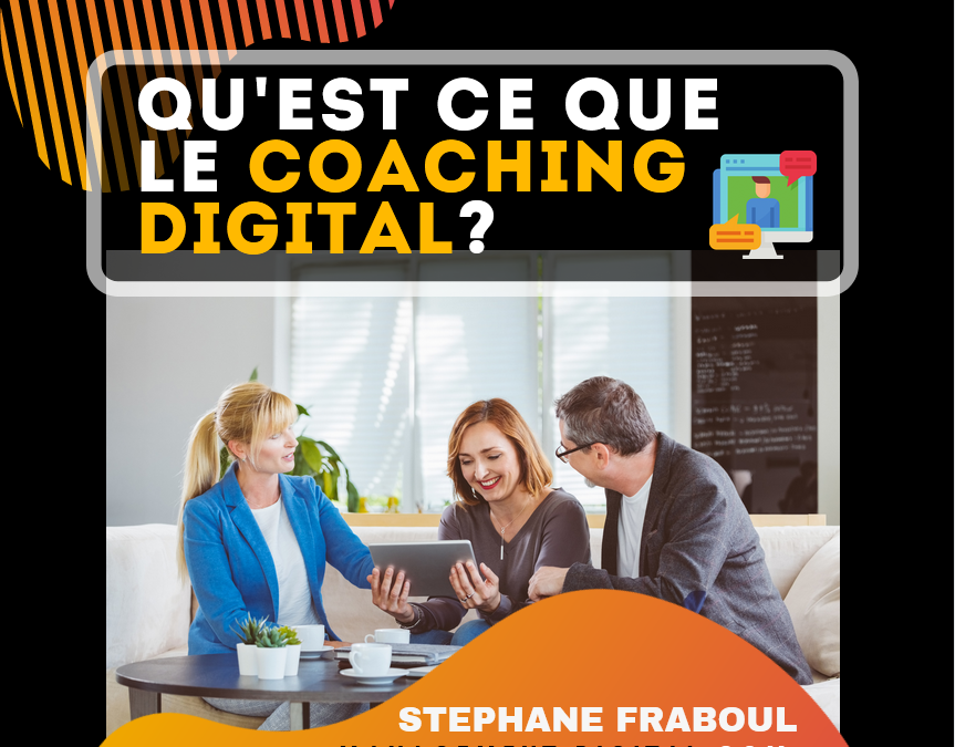 image illustrant un coaching digital
